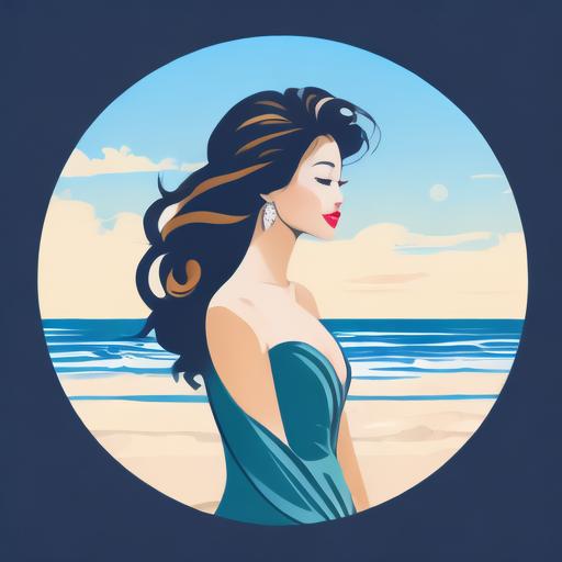 有剧情的av番号海边美女标志logo图片_海边美女素材_海边美女logo免费下载logo设